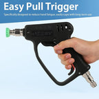 Pressure Washer Short Gun, 5000 PSI/10.5 GPM High Power Washer Spray Gun with 3/8'' Swivel Quick and M22-14mm Connect for Foam Cannon Car Wash