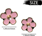 6 PCS Daisy Car Decorations, Cute Flower Air Vent Clip Dashboard Outlet Freshener Clips Interior Decor Charm Accessories for Girls Women (Pink), Count (Pack of 1)