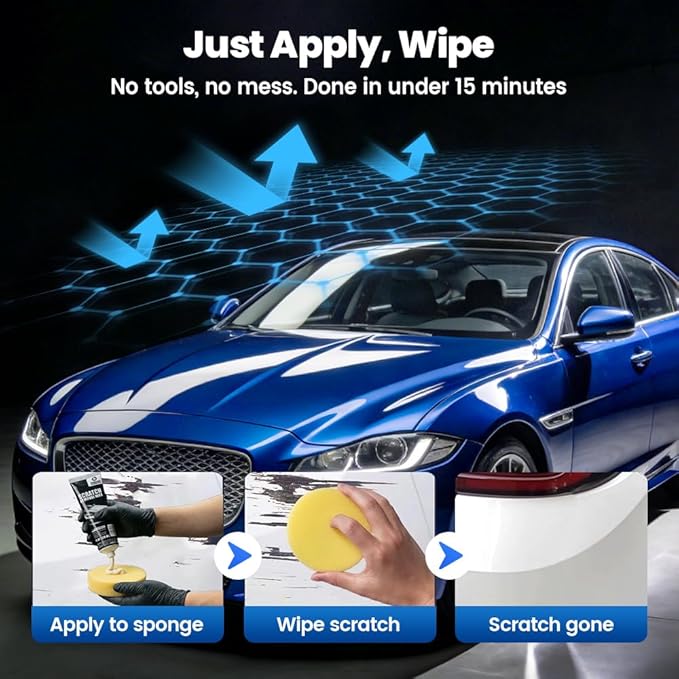 Car Scratch Remover Wax, Car Scratch Repair Paste, Car Polishing Wax Scratchs Remover Cars Paint Scratchs Repair Kit (2pcs)