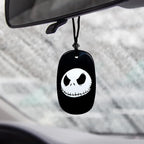 Plasticolor 005316R01 Nightmare Before Christmas Jack Face Dark Ice Scented Air Freshener
