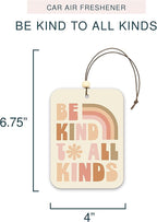 Studio Oh! Car Air Fresheners - Pack of 2 Scented Hanging Car Odor Eliminator - Unique Design with Decorative Bead - Kind To All Kinds
