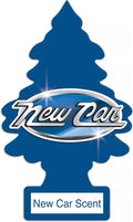 LITTLE TREES Car Air Freshener | Hanging Paper Tree for Home or Car | New Car Scent | 2 Pack
