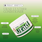 Leather Conditioner 7oz Neutral – Premium Care for Leather Furniture, Shoes, Car Seats, and More!