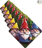 6 Pcs Car Air Fresheners Colorful Gnomes Hanging Air Freshener Fragrance Scented Cards for Car Interior Mirror Pendant Aromatherapy Tablets Gifts for Women Men, Lavender, Square