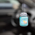 Yankee Candle Car Jar Ultimate 3-Pack, Bahama Breeze, Black Coconut, Turquoise Sky, Hanging Air Freshener, Neutralizes Odors, Up to 30 Days