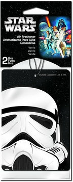 Plasticolor 005546R01 Star Wars Stormtrooper Air Freshener, (Pack of 2)