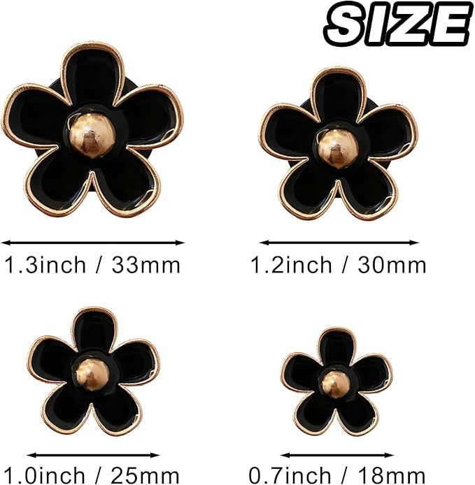 4 Pcs Metal Daisy Air Vent Clips Flower Car Air Freshener Clip Air Conditioning Outlet Clip Bling Charm Car Inter Decor Accessories for Girls Women