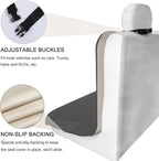 Waterproof Backseat Cover for Car Trucks Van SUV Jeep, Rear Bench Towel Seat Covers, Car Seat Protector for Gym Swimming, Universal Fits for Truck Van and SUV (Bench Grey)
