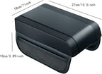 Car Console Covers Car Center Console Cushion Pad Leather Car Armrest Pad Armrest Cushion Pad Arm Rest Cover for Car Most Vehicle, SUV, Truck