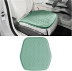 Gel Car Seat Cushion, Non-Slip & Comfortable Automotive Chair Protector Pad for Driving, Breathable Vehicle Interior Mat Cover Accessories, Universal for SUV Sedan Truck (Green)