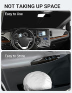 Proadsy 2026 Upgrade Front Windshield Sun Shade Foldable Sunshade Protector Custom Fit 2011-2020 Sienna Accessories