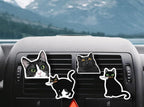 WIRESTER Set of 4 Fresh Scented Car Air Freshener Vent Clip, Decorative Accessories, Interior Decoration for Cars - Dogs, Cats, Animal