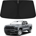 KUST Windshield Sun Shade for Chevrolet Chevy Colorado 2023 2024 2025 2026 Accessories Custom Fit Sunshades Sun Visor Protectors Blocks UV Rays
