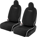 Premium Microfiber Towel Tesla Model Y Juniper/3 Seat Covers, Waterpooof | Sweatproof | Machine Washable | Non-Slip, Seat Protector for Tesla Model 3/Y 2016-2026 Interior Accessories - (2Pack, Black)