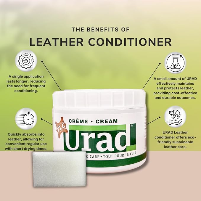 Leather Conditioner 7oz Neutral – Premium Care for Leather Furniture, Shoes, Car Seats, and More!