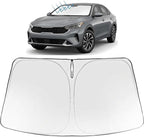 Proadsy Windshield Sun Shade for Kia K4 2025-2026 Foldable Front Sunshade Protector Sun Visor Blocks UV Rays Keep Car Cooler Accessories