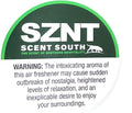 SZNT Air Freshener Car Scent By Scent South