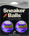 Sneaker Balls Odor-Fighting Shoe Fresheners, Eliminates Unpleasant Smells, Perfect For Sneakers, Gym Bags, Gear Bags, Drawers, Lockers, And More!, Radial Tie Dye, 2 Pack