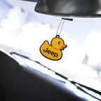 Plasticolor 005721R01 Jeep Logo Rubber Duck Paper Air Freshener - 2 pack