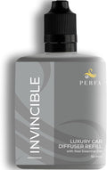 Invincible Car Air Fresheners (Refill) | Affordable Air Fresheners for Men | 50ml Car Diffuser Refill | 3 Months Freshener Long Lasting | Gift-Ready Women's Car Pefume by Perfa