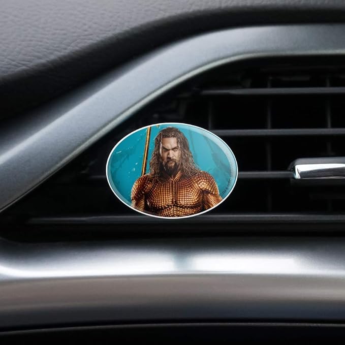Aquaman Movie Jason Mamoa Full Costume Car Air Freshener Vent Clip