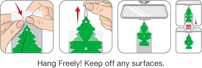 Little Trees Auto Air Freshener, Hanging Card, Warm Pumpkin Spice, 3 Pack