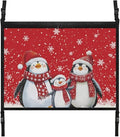 Christmas Penguin Car Roof Storage Bag Hanging Car Storage Bag Multi-Purpose Car Bag Storage Box Organizer Pouch Pocket One-Size-Fits Car Travel Accessories