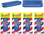 LITTLE TREES Car Air Freshener | Vent Wrap Provides Long Lasting Scent, Invisibly Fresh | Fresh Shave, 16 Air Fresheners