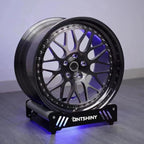 Rolling Wheel Detailing Stand,car tire Wheel Clean Tool,Car tire hub Cleaning Placement Frame Rotary Rolling Stand Tool,Car wash & Detailing Wheel Clean Stand, New car tire Cleaner