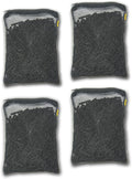 Aquacity Activated Charcoal Carbon in Free Mesh Media Bags for Aquarium Fish Pond Tank Canister Filter (4-Pack (4 lbs))