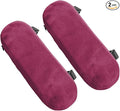 2PCS Car Elbow Pad Arm Rest Cover, Soft Armrest Cushion Pad for Arm Comfort Support, Anti-Scratch Auto Armrest Pillow Protector, Universal Car Interior Accessory for Most Vehicles (Purple)