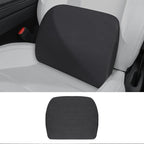 Memory Foam Lumbar Support Pillow for Tesla Model 3 Model Y Model S/X Cybertruck Model 3 Hidden Model Y Juniper Accessories - Mid/Lower Back Support Cushion for Car Seat (Black)