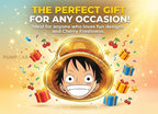 PumpCar 2 pieces Luffy head double-sided hanging cartoon cherry-scented funny car air freshener Cool hanging for rearview mirror Car Interior Accessories Gifts