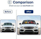 GENANY Superhero Movie Windshield Sun Shade for Car SUV Truck (55x30 Inches), Sun Shade Windshield, Shades for Front Windows, Protector Blocks UV, Car Decor