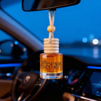 Night Car Perfume Car Air Freshener 30-Day Luxury Hanging Diffuser & Cologne Gift Set for Men & Women, Long-Lasting Essential Oil Woody Sweet Floral Car Scent Subtle