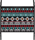 Car Roof Storage Bag Tribal Grid Print Hanging Car Storage Bag Premium Car Seat Organizer Inner Car Accessories Compatible with Most Vehicles