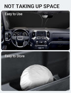Proadsy 2026 Upgrade Windshield Sun Shade Custom Fit GMC Sierra 2019-2026 4-Layer Foldable Front Sunshade Protector Sun Visor Blocks UV Rays Keep Car Cooler Accessories