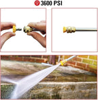 Simpson Cleaning 80145 3600 PSI Universal Pressure Washer Nozzles, 1/4-Inch Quick Connect, Hot- or Cold-Water Use, Set of 5