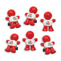 Little Joe 96410-6PK I Love You New Car Scent Car Air Freshener Vent Clip, Fights Odors for up to 45 Days, Long-Lasting Freshness, Cute Car Odor Eliminator, Pack of 6