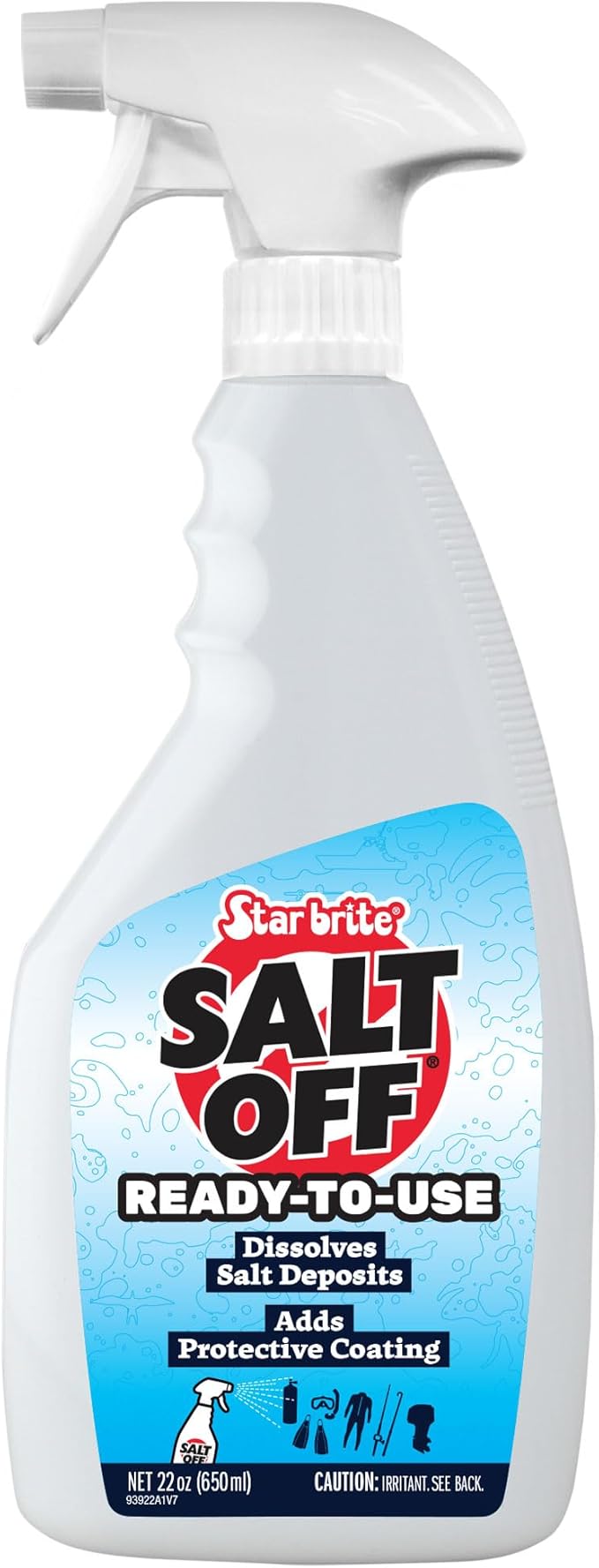 STAR BRITE Salt Off Concentrate - Ultimate Salt Remover Wash & Marine Engine Flush for Boats, Vehicles, Trailers, and More