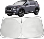 Windshield Sun Shade for Nissan Rogue 3rd Gen Accessories Window Sunshade Fit 2026 2025 2024 2023 2022 2021 Nissan Rogue(Not for Rogue Sport) Front Window Shade Sun Visor Blocks UV Keep Car Cooler