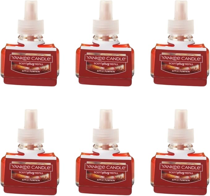 Yankee Candle ScentPlug Refill, Apple Pumpkin (Pack of 6)