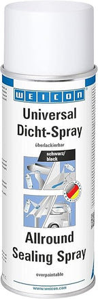 WEICON Allround Sealing Spray 400ml / 13.5oz | Waterproof Sealant for Indoor & Outdoor Use | Ideal for Boat, Car, Motorcycle, Caravan | Industrial Grade (Black, 400ml / 13.5oz)