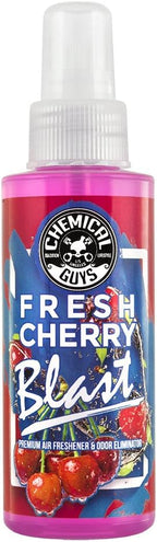 Chemical Guys AIR22804 Air Freshener & Odor Eliminator (Fresh Cherry Blast Premium), 4 fl. oz
