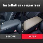 AOMSAZTO Console Covers for 2018-2022 2023 2024 Toyota Camry Armrest Covers for Toyota Camry Beige