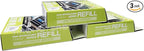Air Spencer Giga Clip Stick Refill 3-Box Green Breeze Scent, Design for GIGA Clip, Clipia, Clipia II, Bijou, Cross, LuxDry, Rijoure, Clip Refill