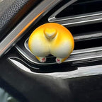 Funny Corgi Car Air Vent Decoration and Clip with Air Freshener Natural Scent Tablet and Refill, Car Aromatherapy Accessories and Interior Decoration