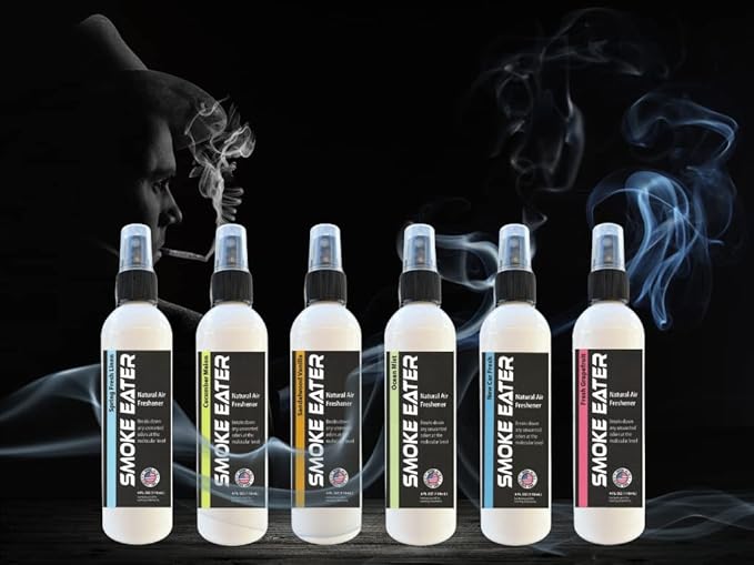 Smoke Eater Odor Eliminator Spray, Unscented, 40 oz — Tea Tree Oil Breaks Down Smoke at the Molecular Level