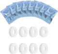 8 Pack Car Air Vent Clip Freshener Refills Solid, Fragrance Replacement Pads, Circular with holes (Ocean - 8 Packs)