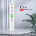 Wireless Mini Car Vacuum Cleaner(400g) Portable Rechargeable,Handheld Vacuums, Mini but Mighty Dust Busters Cordless Rechargeable,Hand Held Vac for Car/Desk V06/white